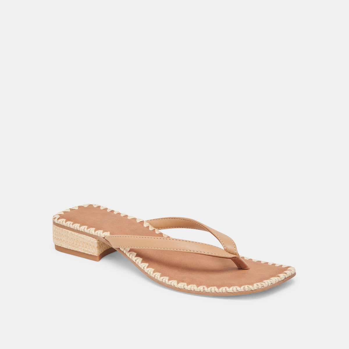 BARTY SANDALS LIGHT TAN LEATHER | Dolce Vita