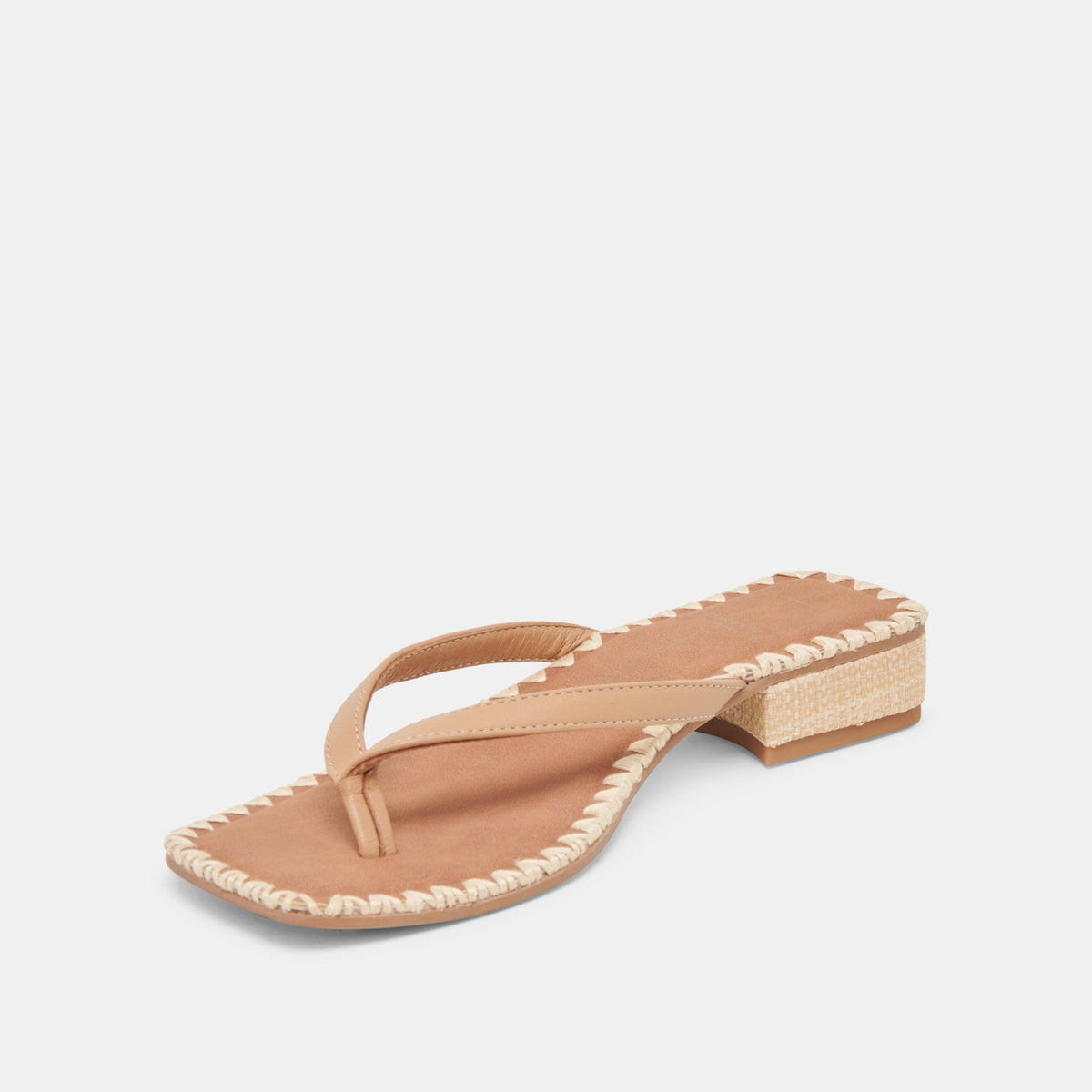 BARTY SANDALS LIGHT TAN LEATHER | Dolce Vita