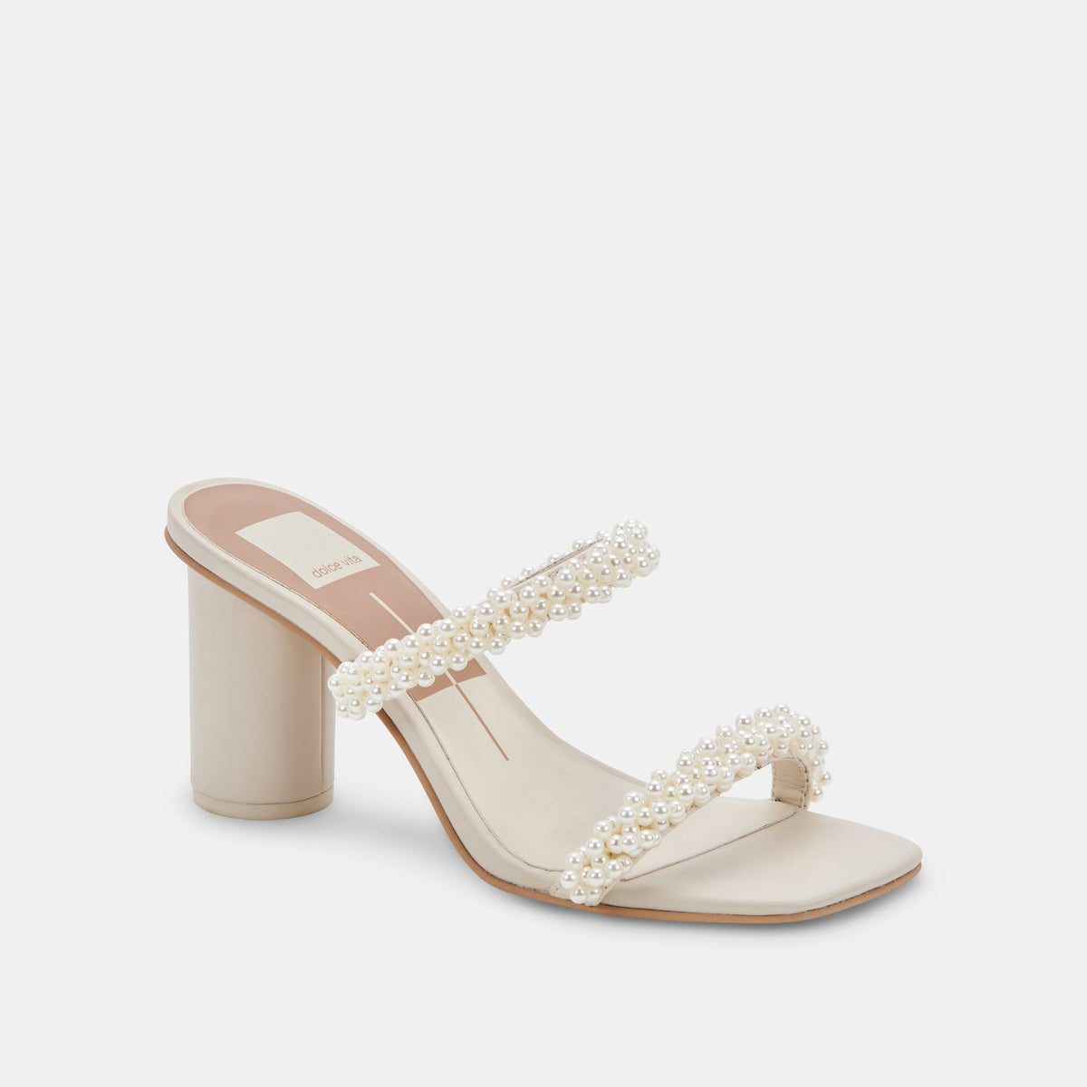 NOEL Heels Vanilla Pearls | Dolce Vita