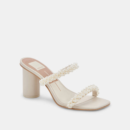 NOEL Heels Vanilla Pearls | Dolce Vita