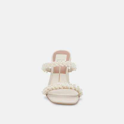 NOEL Heels Vanilla Pearls | Dolce Vita