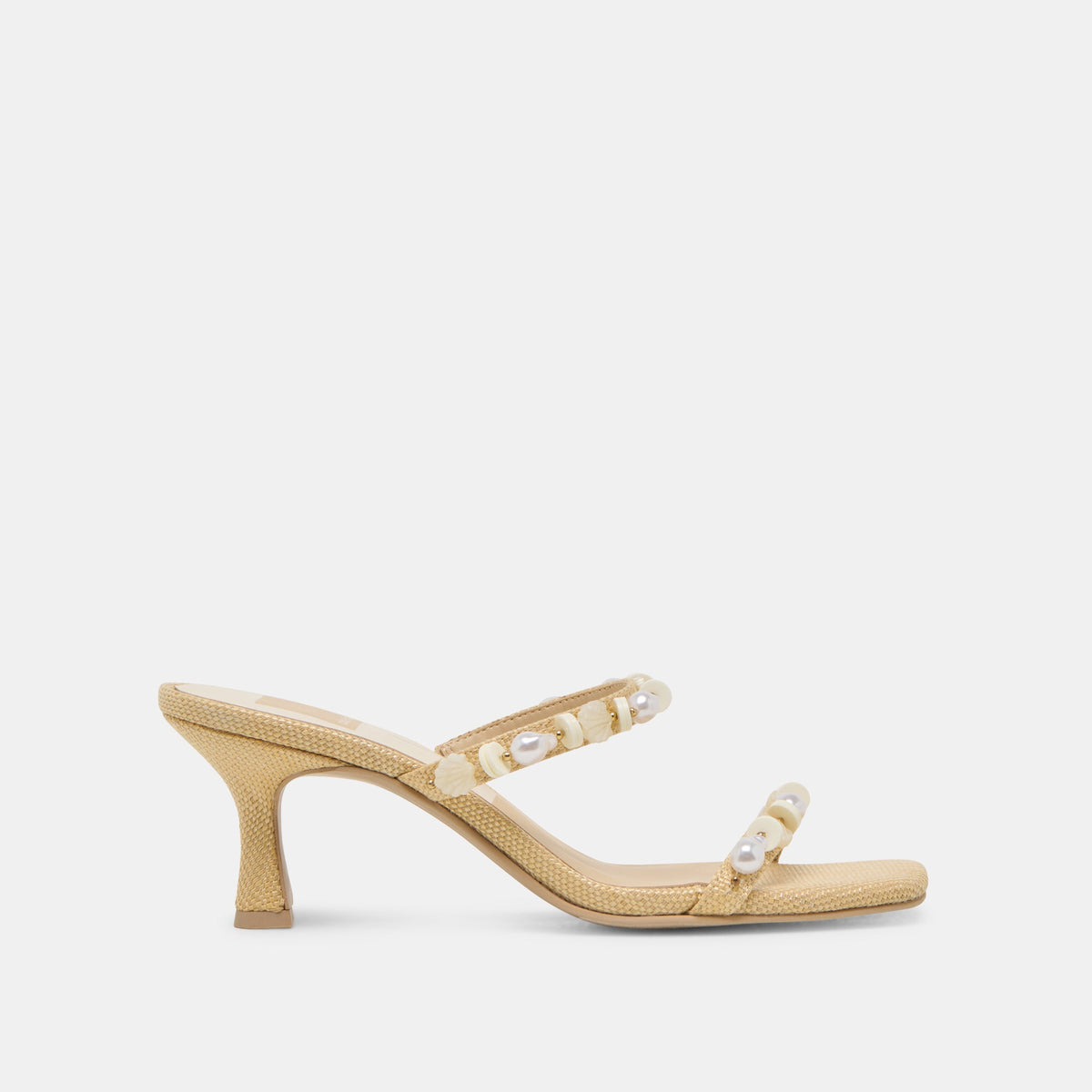 GRASON HEELS LT NATURAL RAFFIA | Dolce Vita