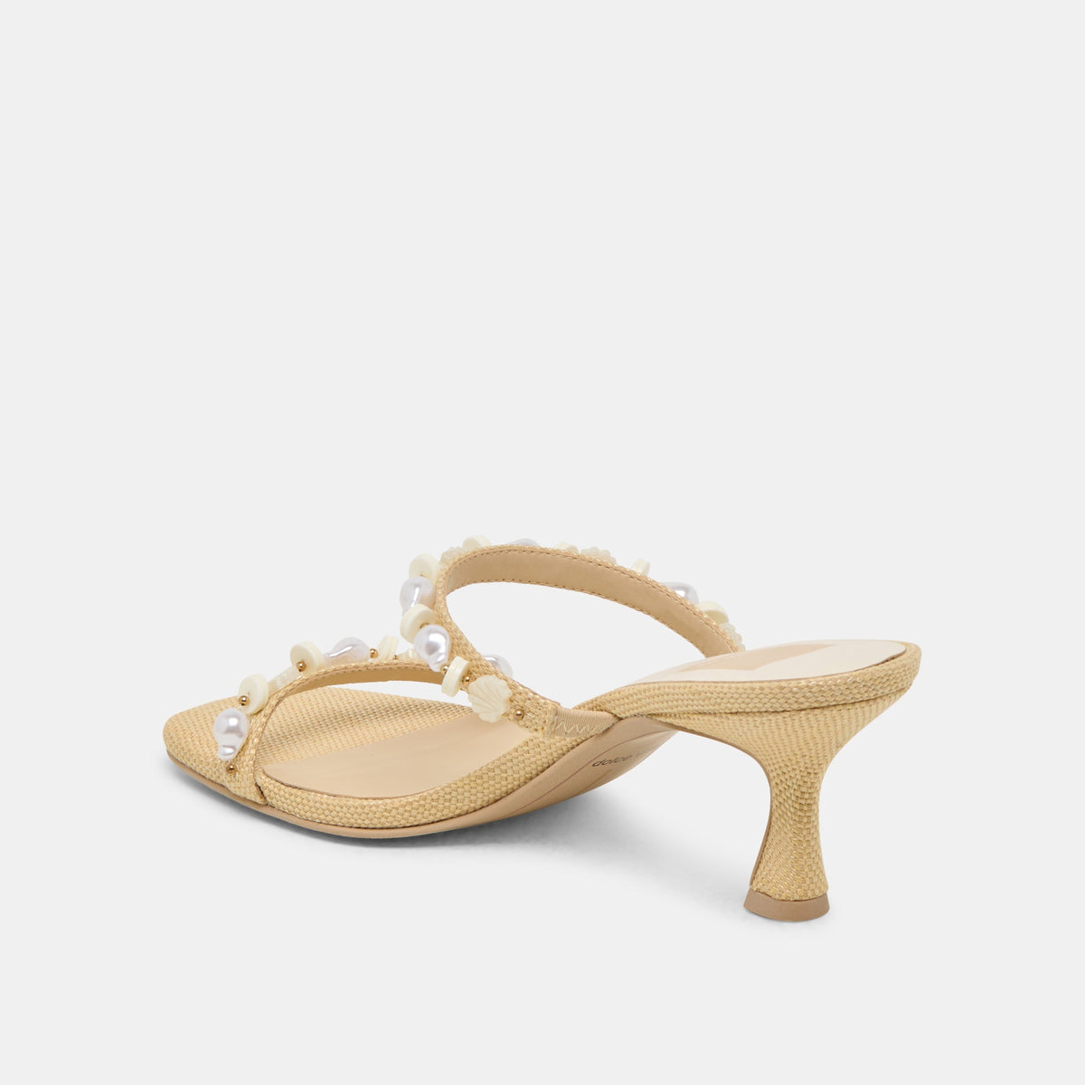 GRASON HEELS LT NATURAL RAFFIA | Dolce Vita