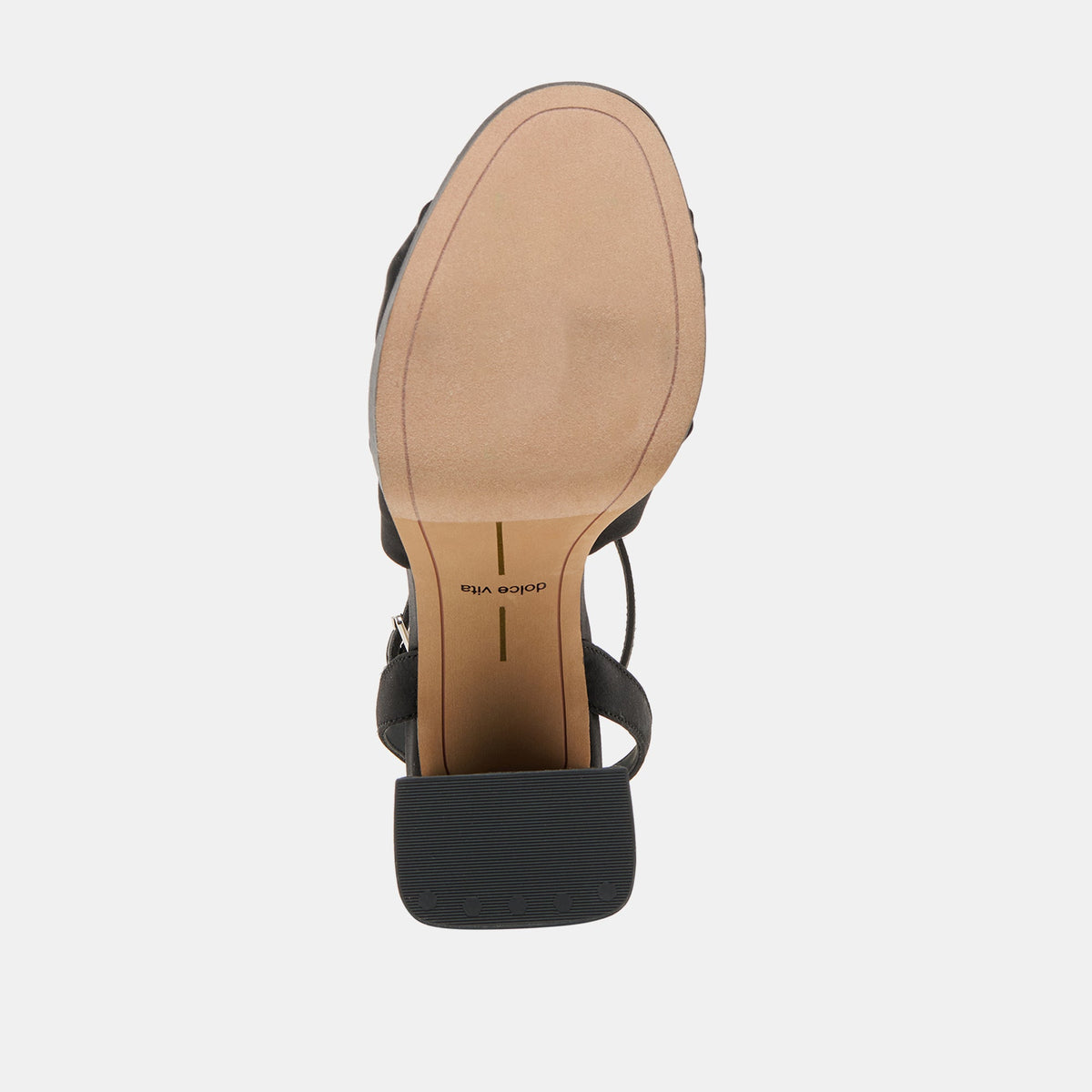PARLO HEELS ONYX SATIN | Dolce Vita