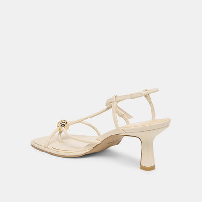 Mylee Creme Leather Heels | Dolce Vita
