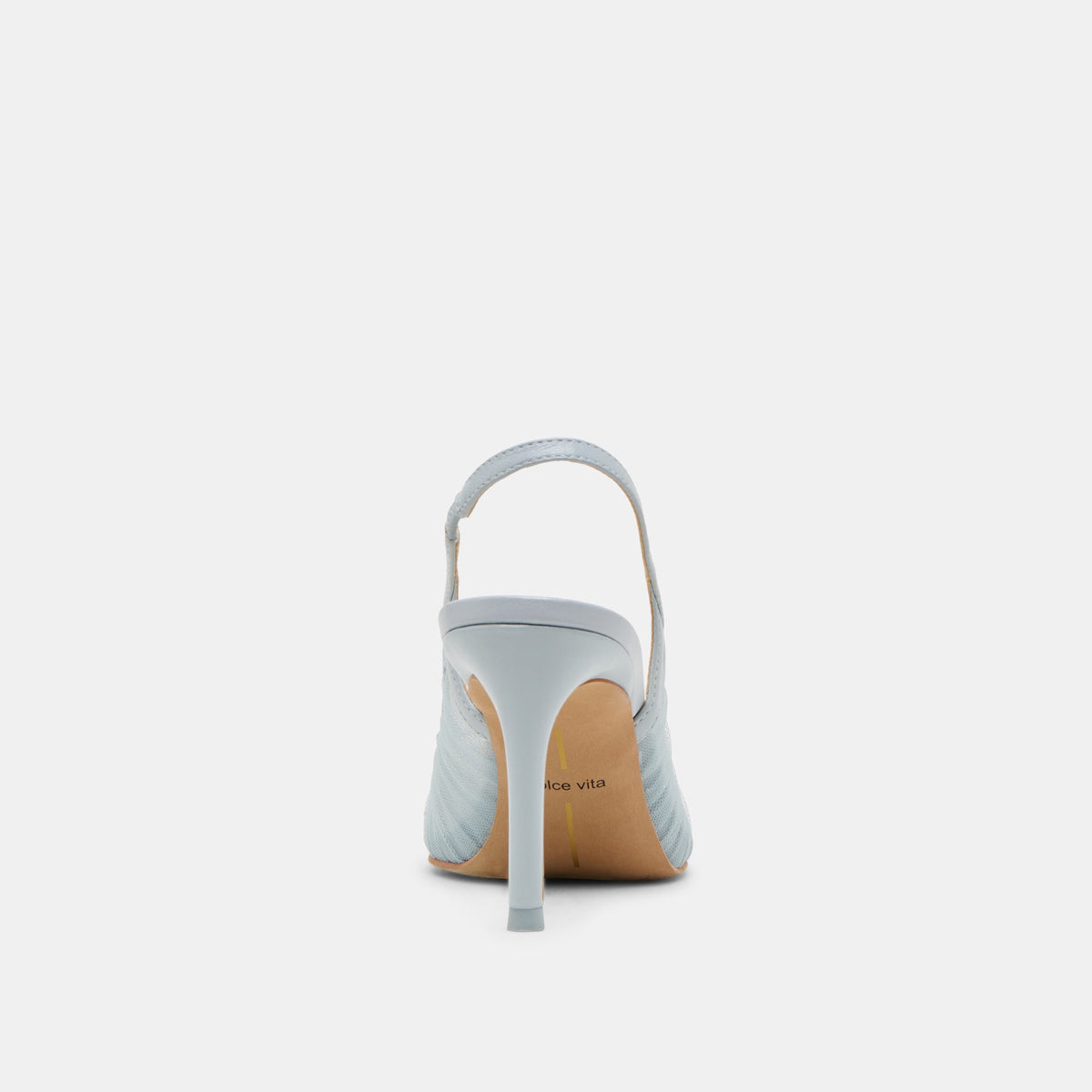 Yela Light Blue Tulle Heels | Dolce Vita