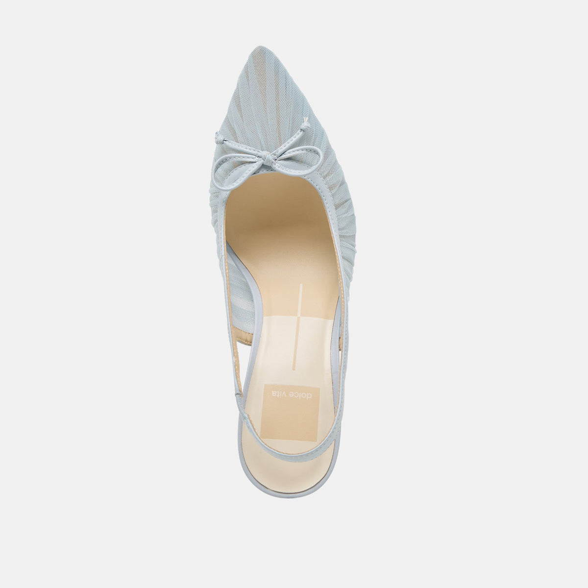 Yela Light Blue Tulle Heels | Dolce Vita