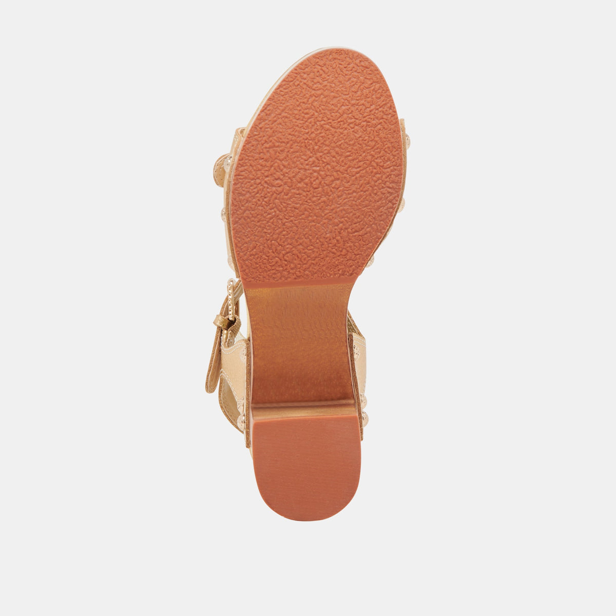 YANDY HEELS GOLD LEATHER | Dolce Vita