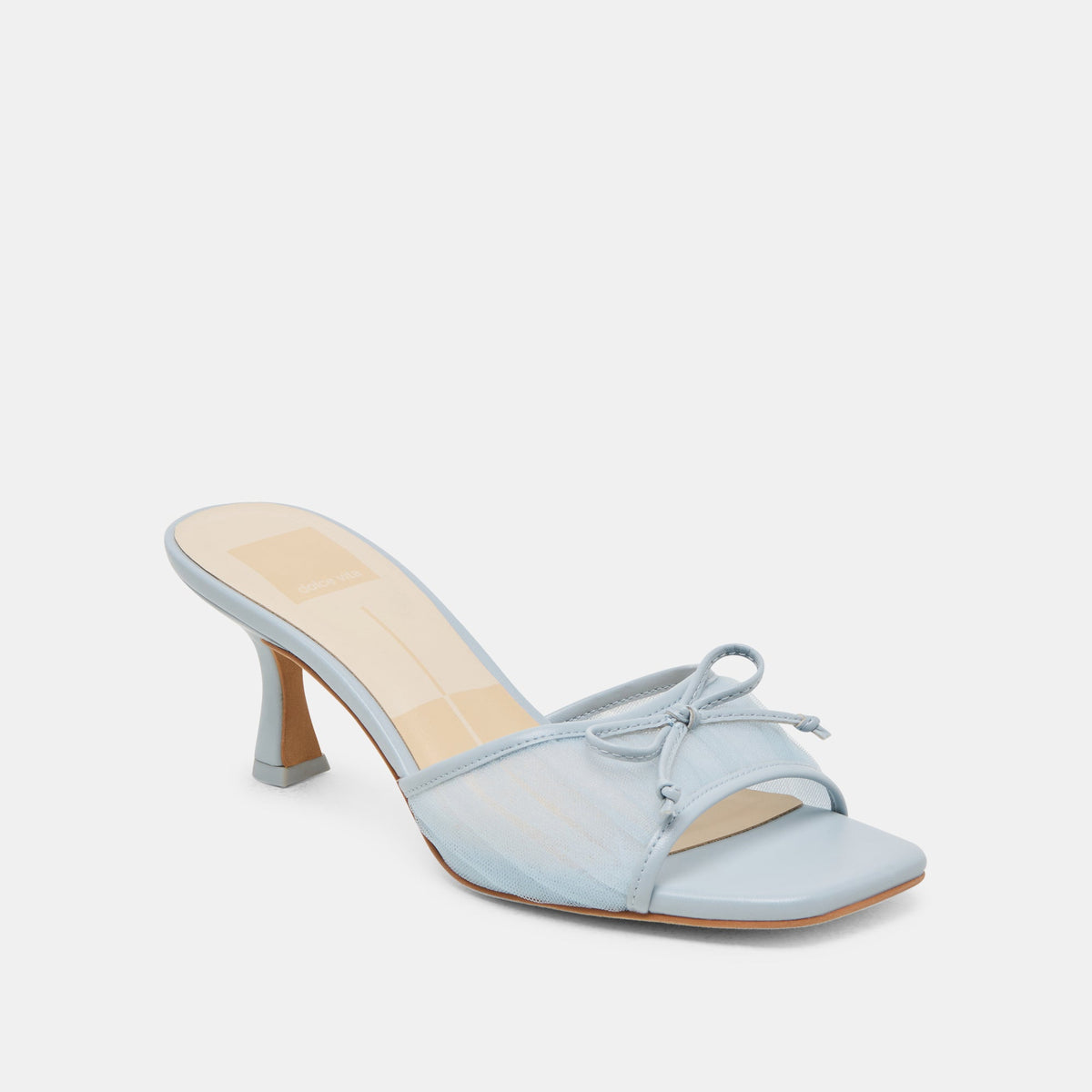 Galen Light Blue Tulle Heels | Dolce Vita