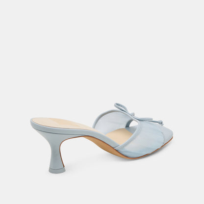 Galen Light Blue Tulle Heels | Dolce Vita