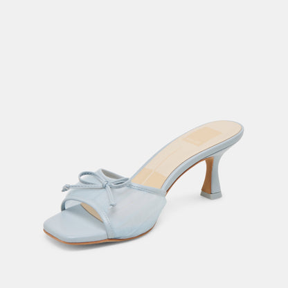 Galen Light Blue Tulle Heels | Dolce Vita