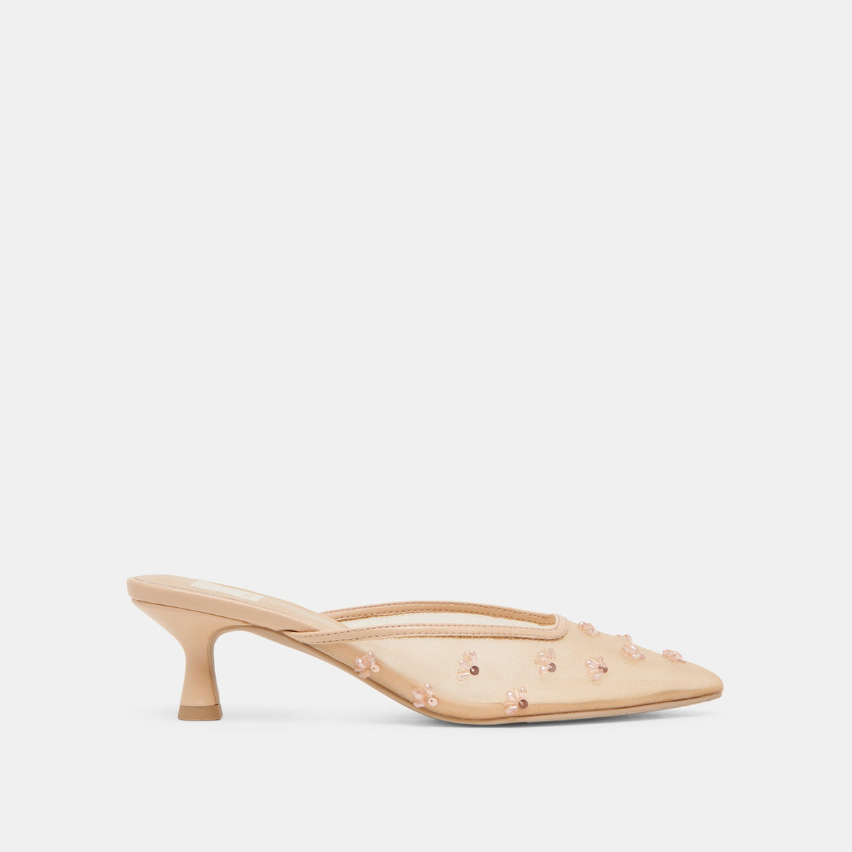 Clara French Vanilla Mesh Heels | Dolce Vita
