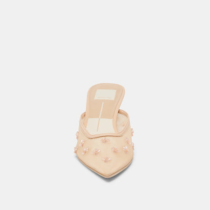 Clara French Vanilla Mesh Heels | Dolce Vita