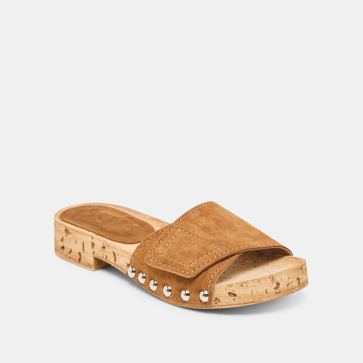 Sandy Chestnut Suede Sandals | Dolce Vita