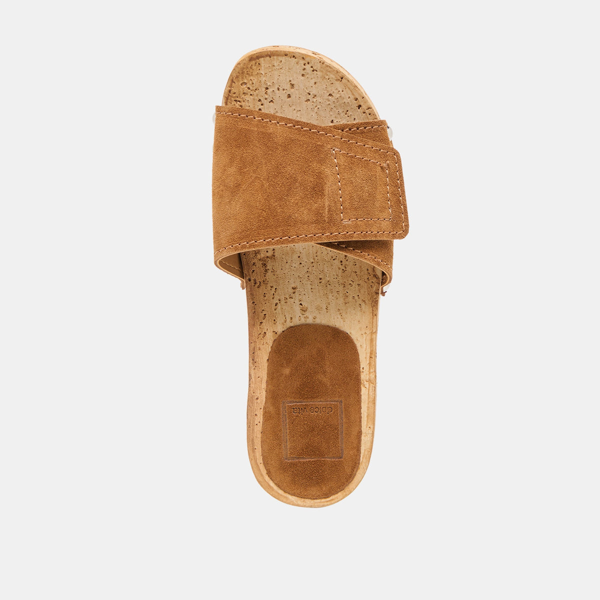 Sandy Chestnut Suede Sandals | Dolce Vita