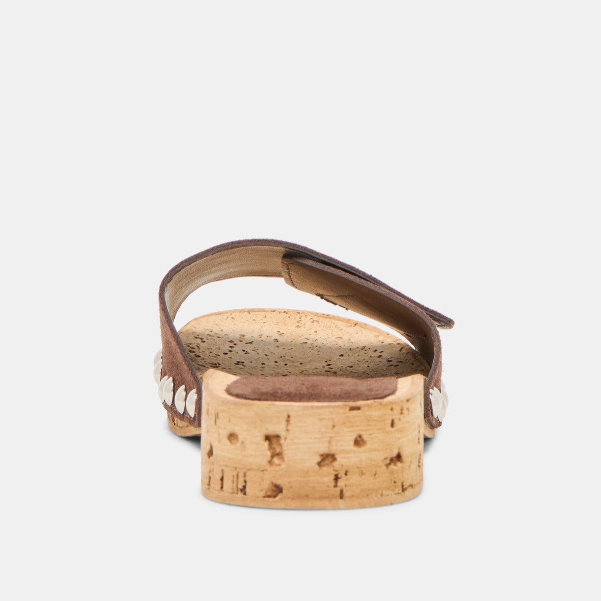 Sandy Dk Brown Suede Sandals | Dolce Vita