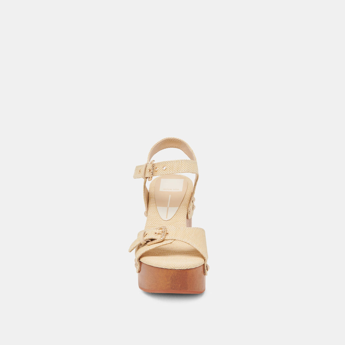 YANDY HEELS LT NATURAL RAFFIA | Dolce Vita
