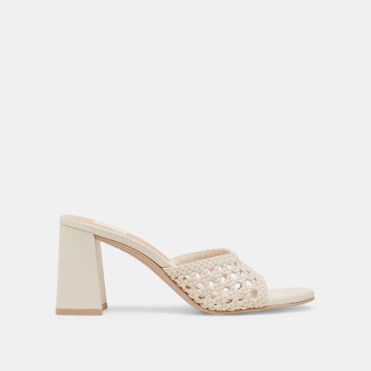 MARGOE HEELS CREME WOVEN STELLA | Dolce Vita