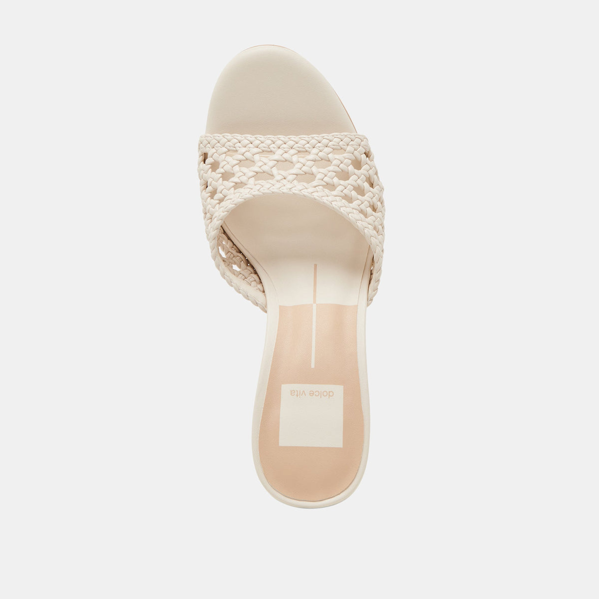 MARGOE HEELS CREME WOVEN STELLA | Dolce Vita