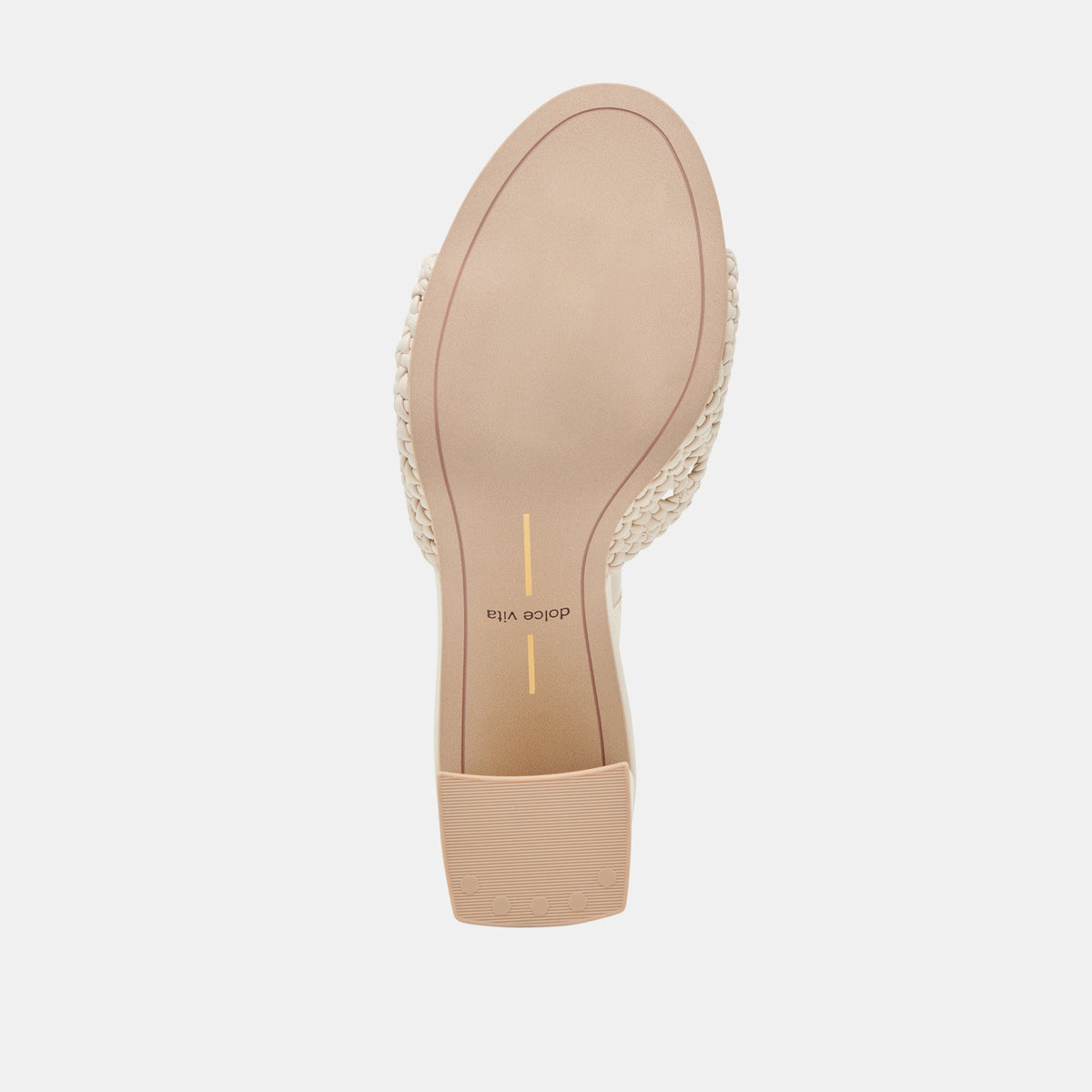 MARGOE HEELS CREME WOVEN STELLA | Dolce Vita