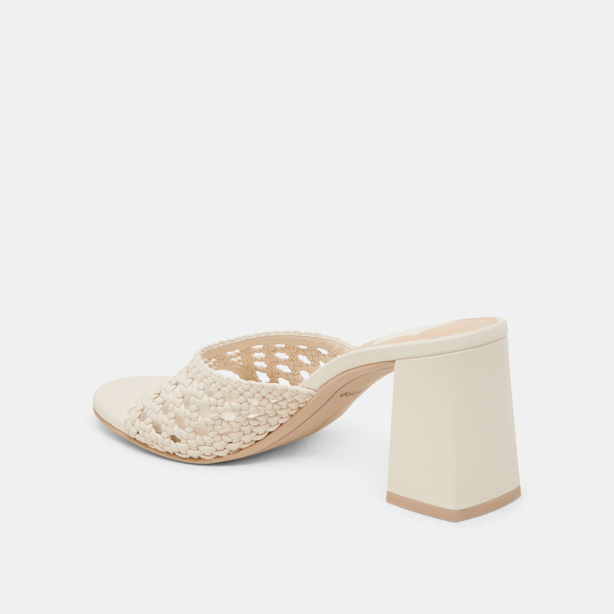 MARGOE HEELS CREME WOVEN STELLA | Dolce Vita