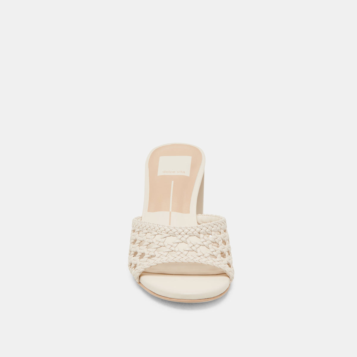 MARGOE HEELS CREME WOVEN STELLA | Dolce Vita