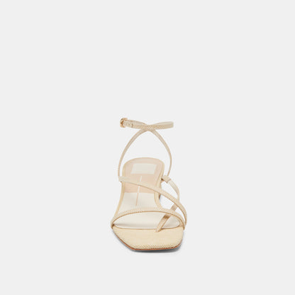 KARLOS SANDALS NATURAL WOVEN RAFFIA | Dolce Vita