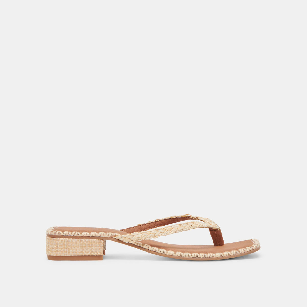 BARTY SANDALS LT NATURAL RAFFIA | Dolce Vita