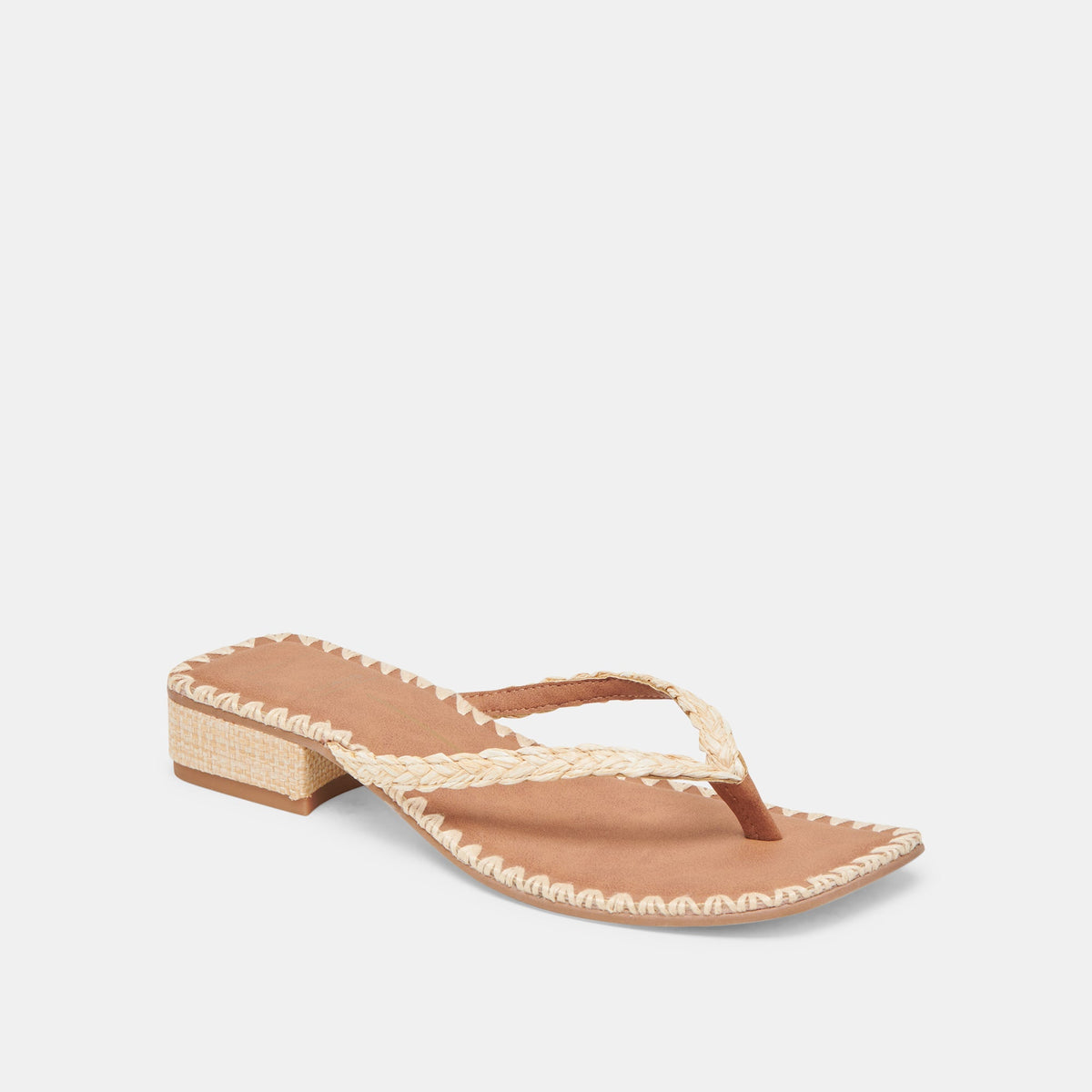 BARTY SANDALS LT NATURAL RAFFIA | Dolce Vita