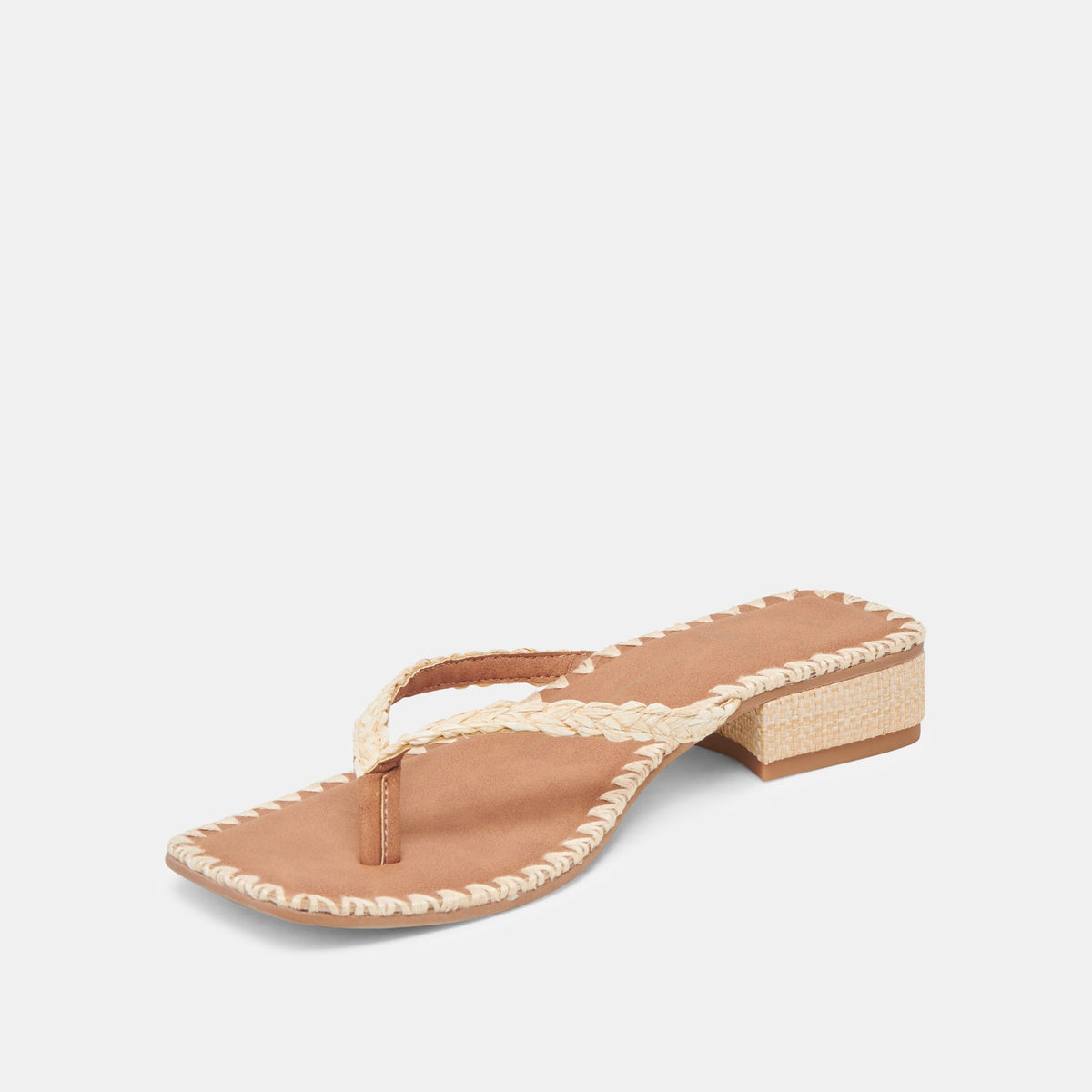 BARTY SANDALS LT NATURAL RAFFIA | Dolce Vita
