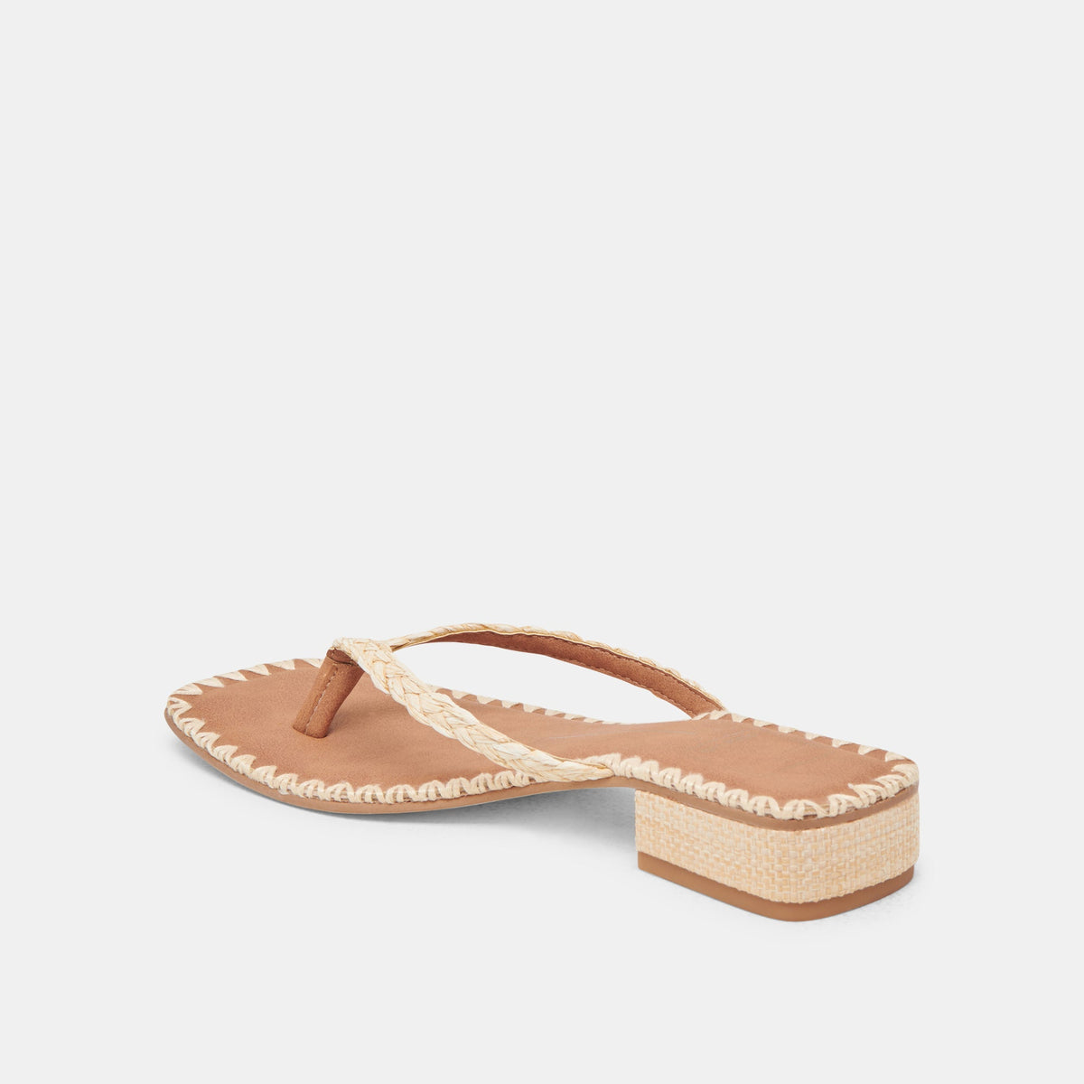 BARTY SANDALS LT NATURAL RAFFIA | Dolce Vita
