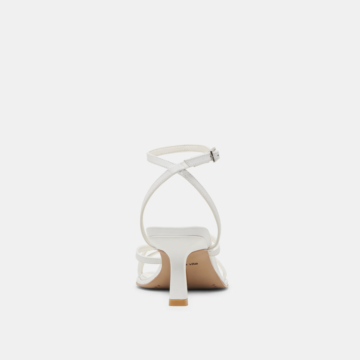 MORAH HEELS TRUE WHITE LEATHER | Dolce Vita