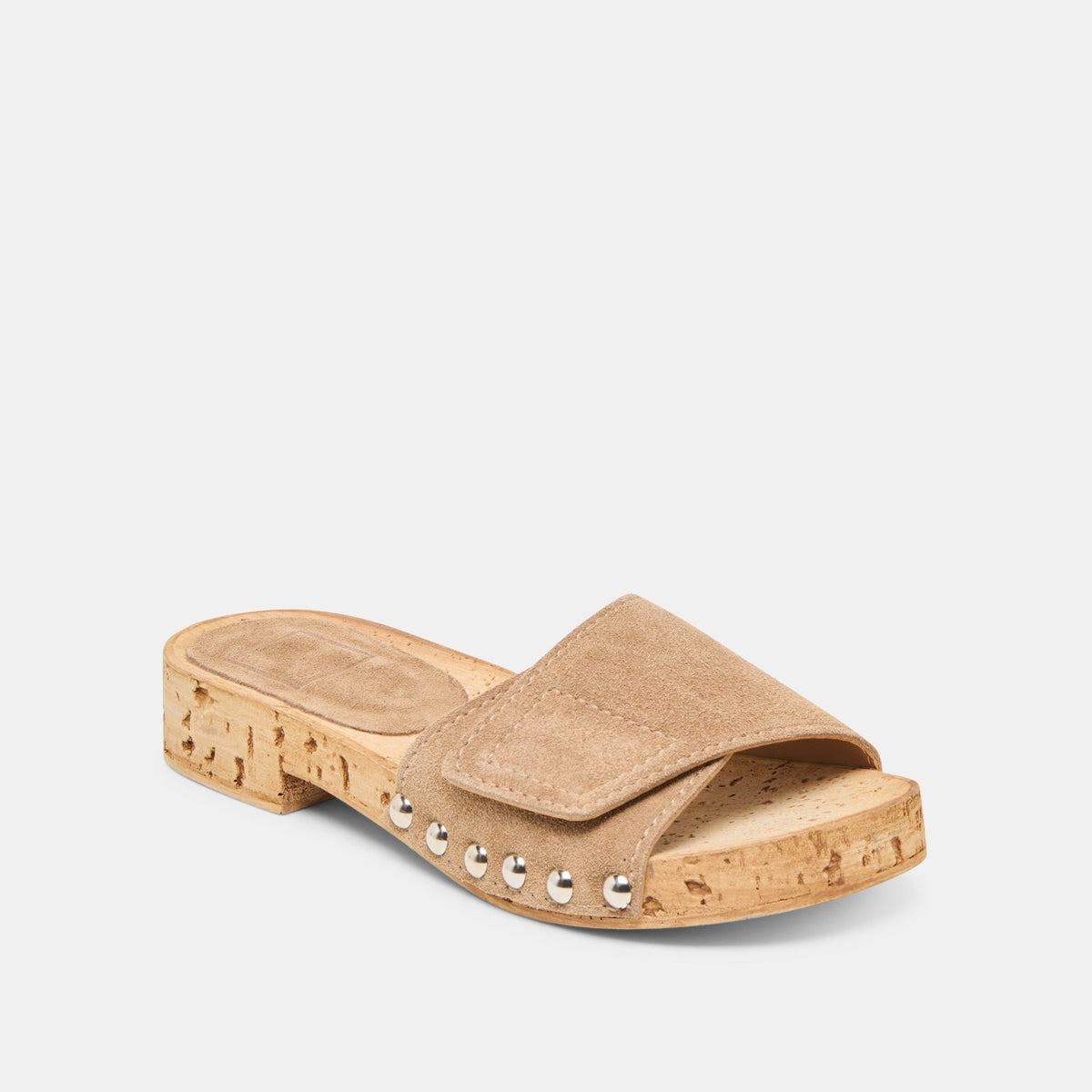 Sandy Taupe Suede Sandals | Dolce Vita