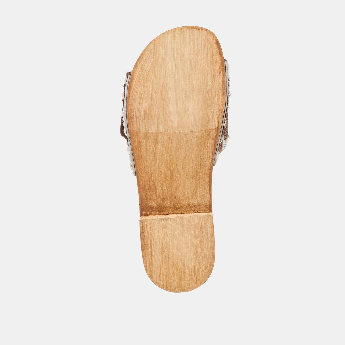 Sandy Cocoa Taurus Calf Hair Sandals | Dolce Vita