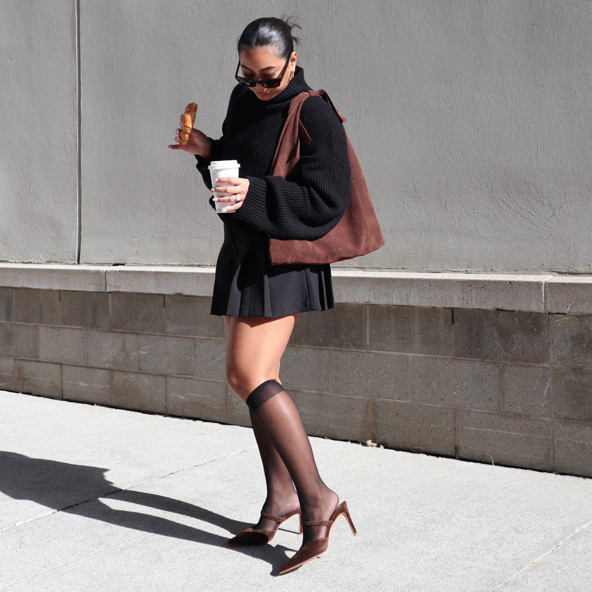 KANIKA HEELS DK BROWN SUEDE | Dolce Vita