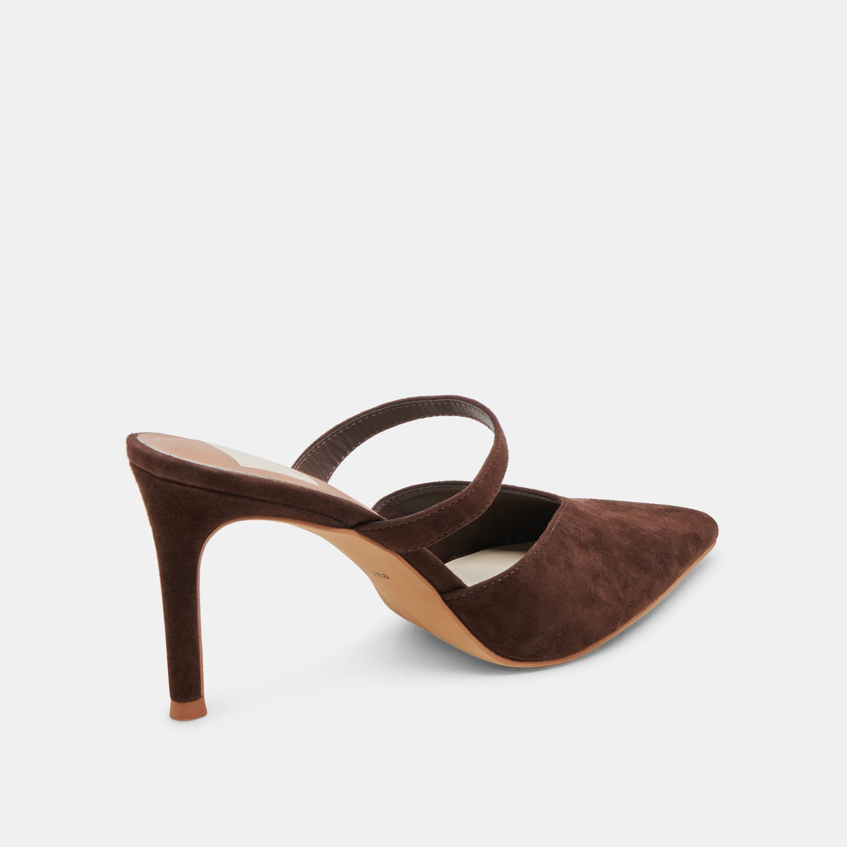 KANIKA HEELS DK BROWN SUEDE | Dolce Vita