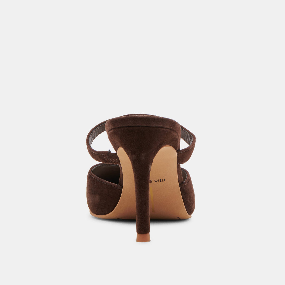 KANIKA HEELS DK BROWN SUEDE | Dolce Vita
