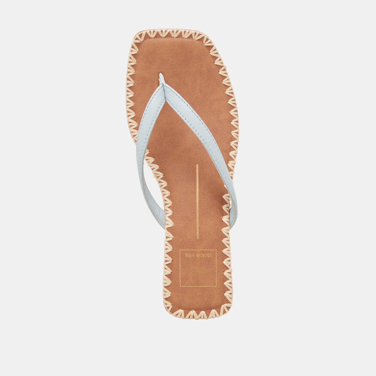 BARTY SANDALS ICE BLUE LEATHER | Dolce Vita