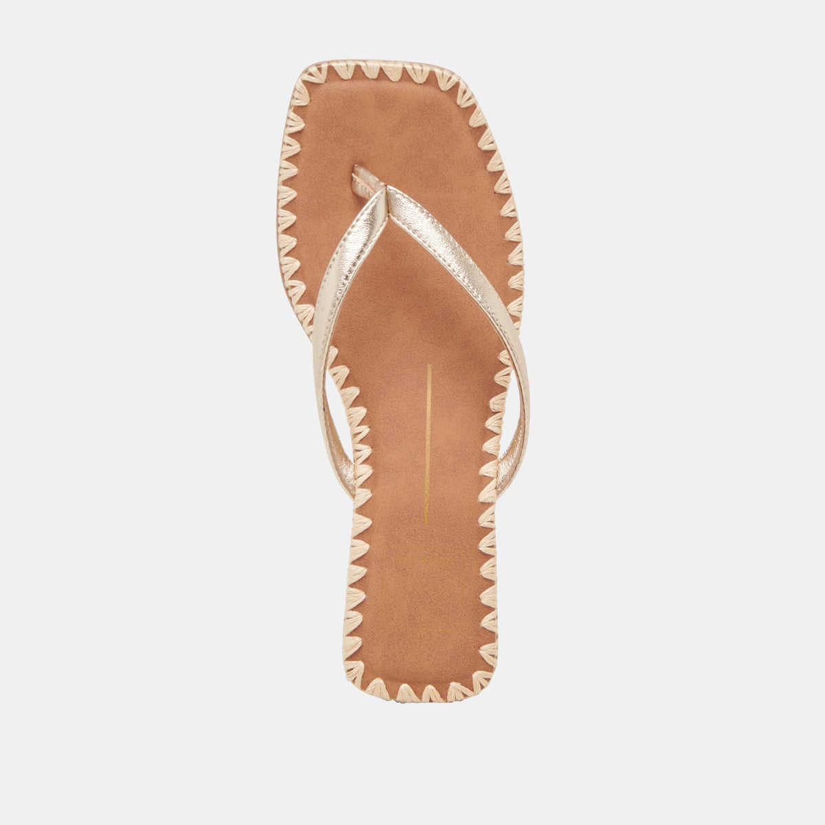 BARTY SANDALS GOLD METALLIC LEATHER | Dolce Vita