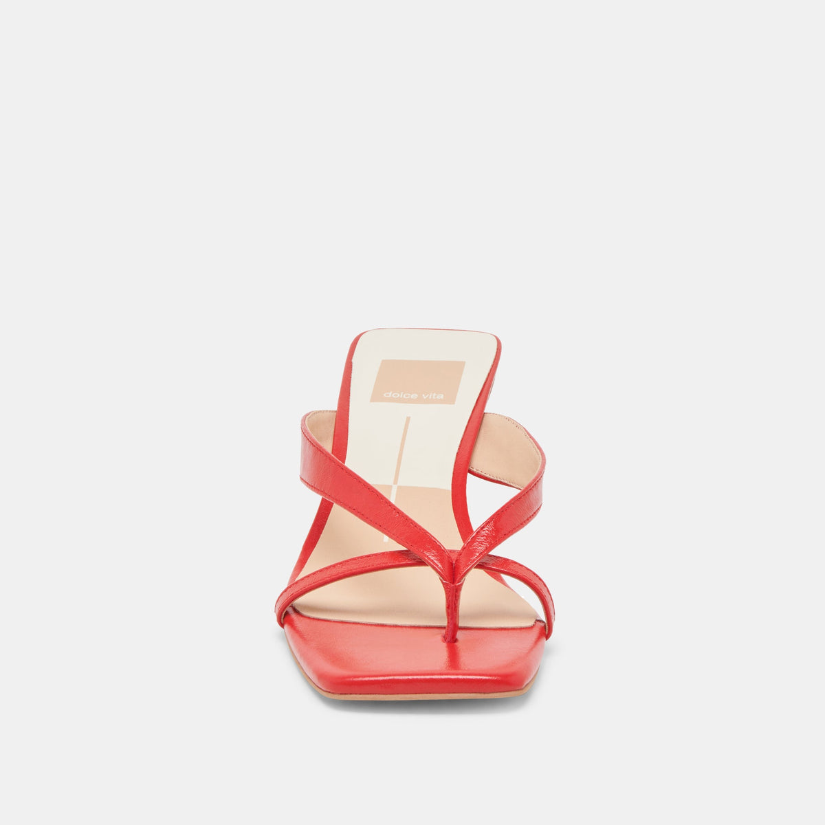 BREVEL WIDE HEELS CHILI LEATHER | Dolce Vita