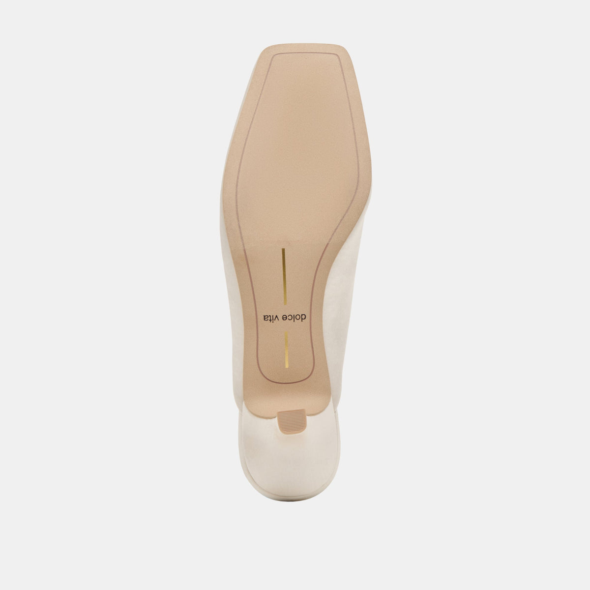 UMARA HEELS IVORY SATIN | Dolce Vita