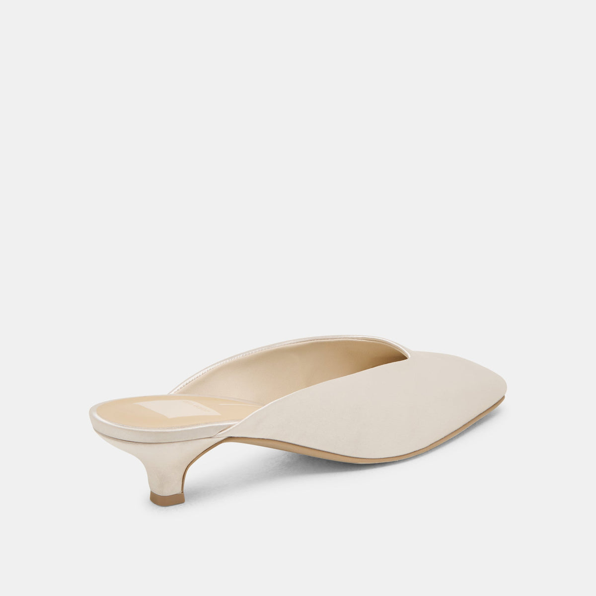 UMARA HEELS IVORY SATIN | Dolce Vita