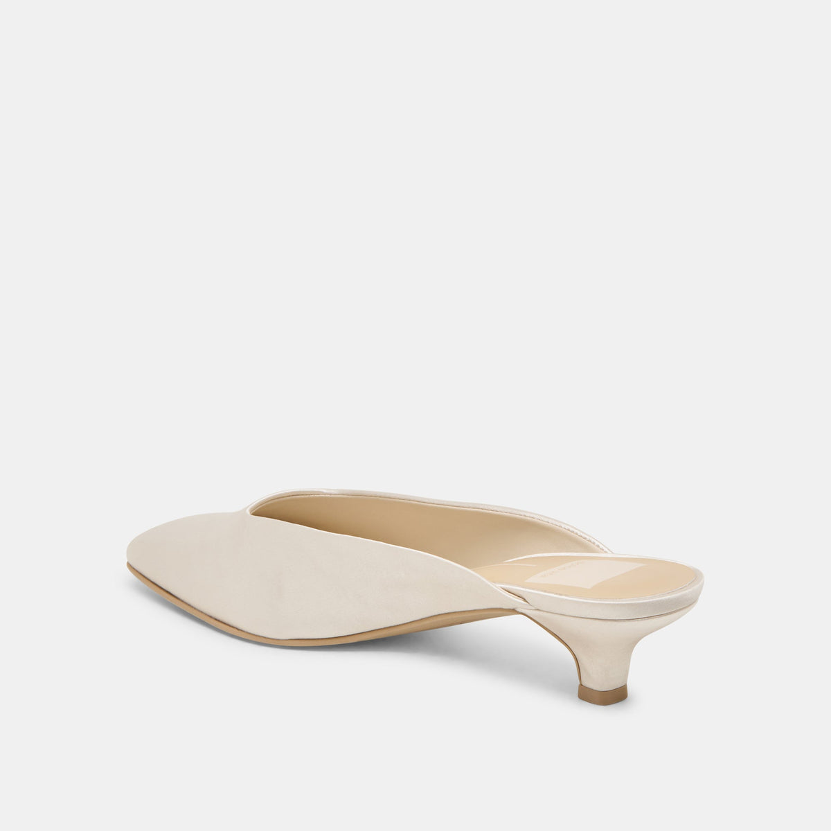 UMARA HEELS IVORY SATIN | Dolce Vita