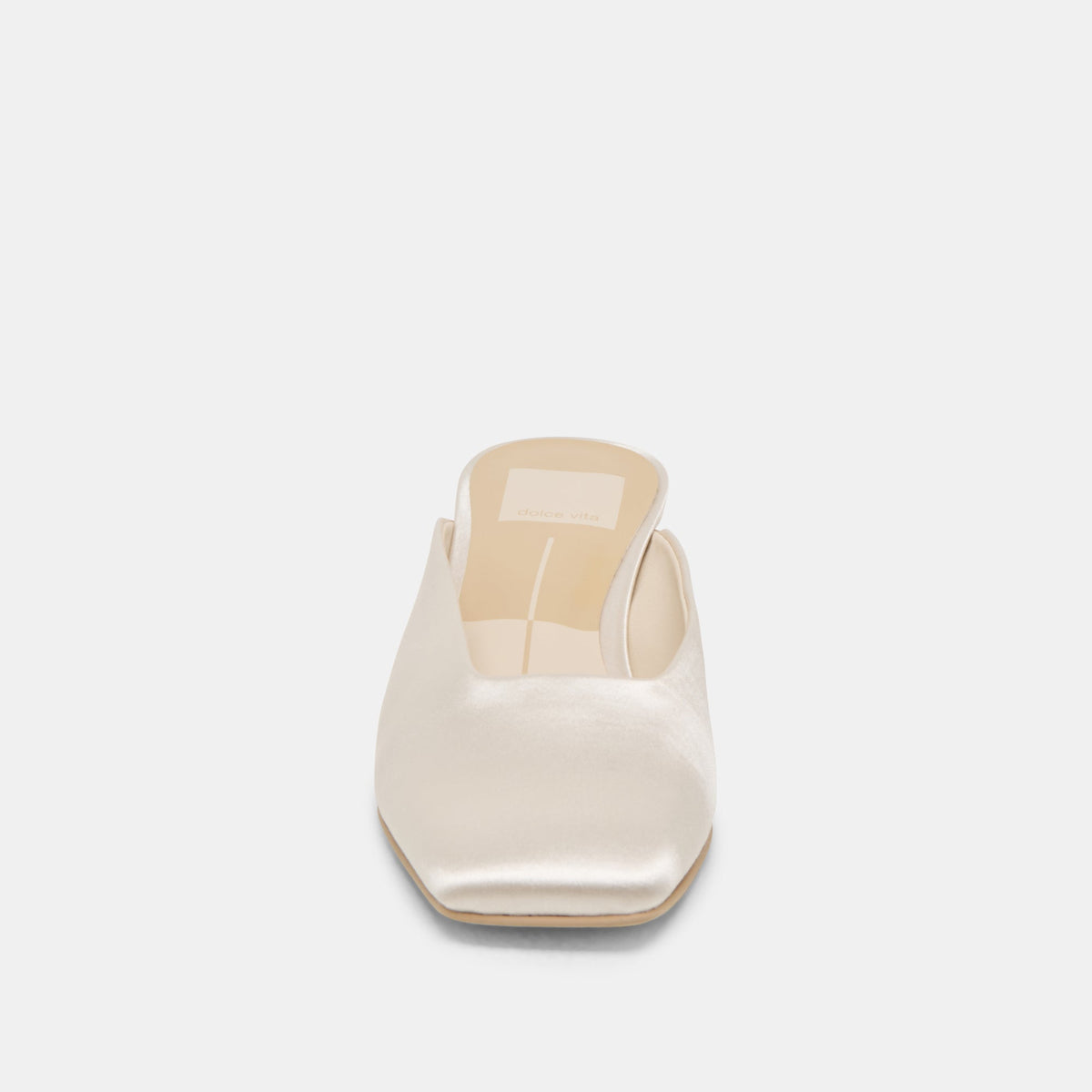 UMARA HEELS IVORY SATIN | Dolce Vita