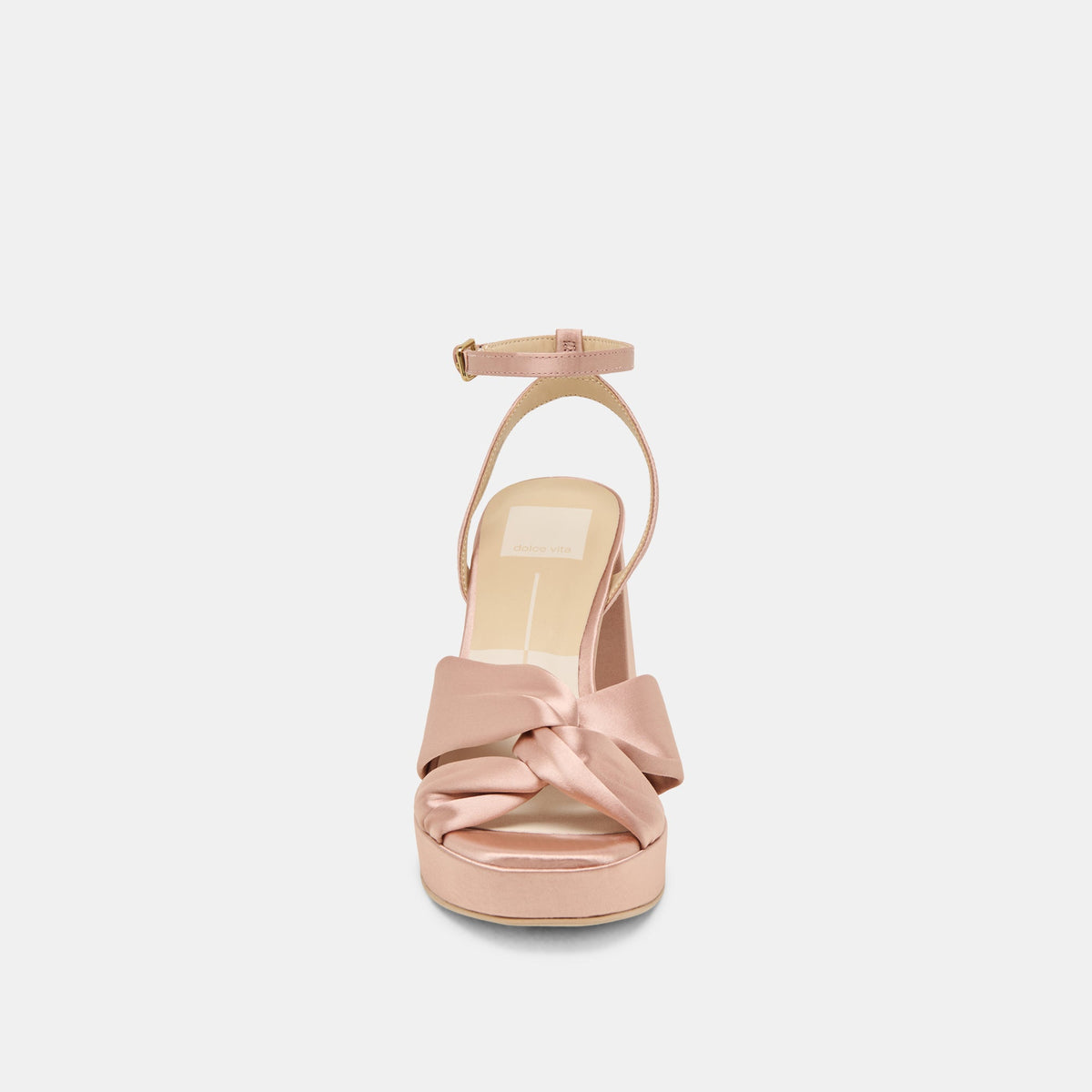 PARLO HEELS BLUSH SATIN | Dolce Vita