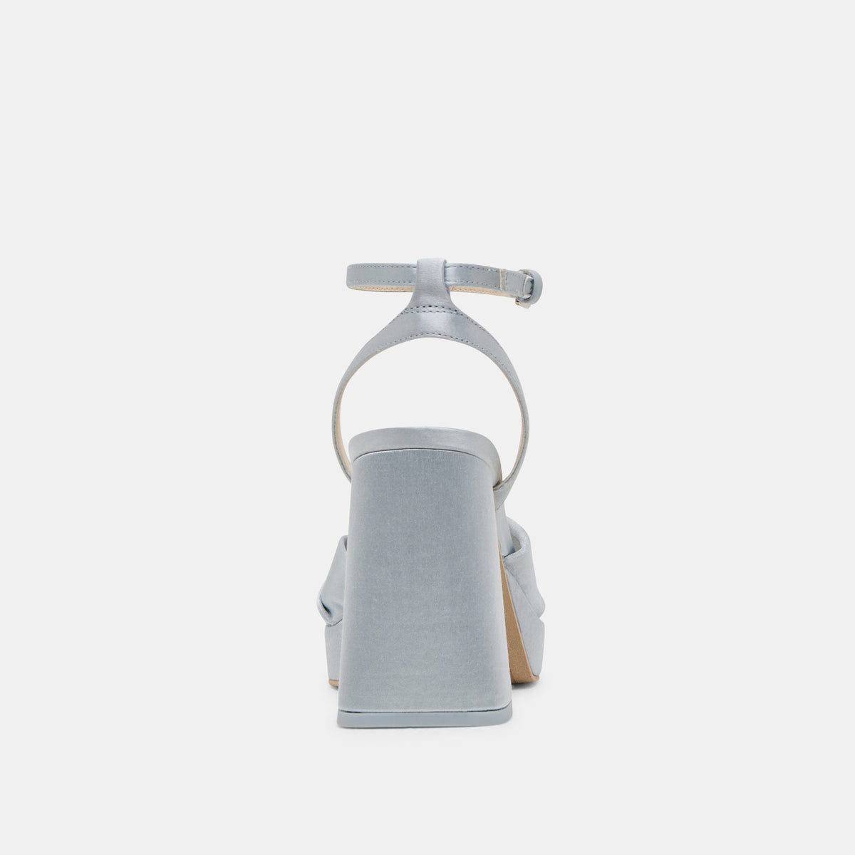 PARLO HEELS LIGHT BLUE SATIN | Dolce Vita