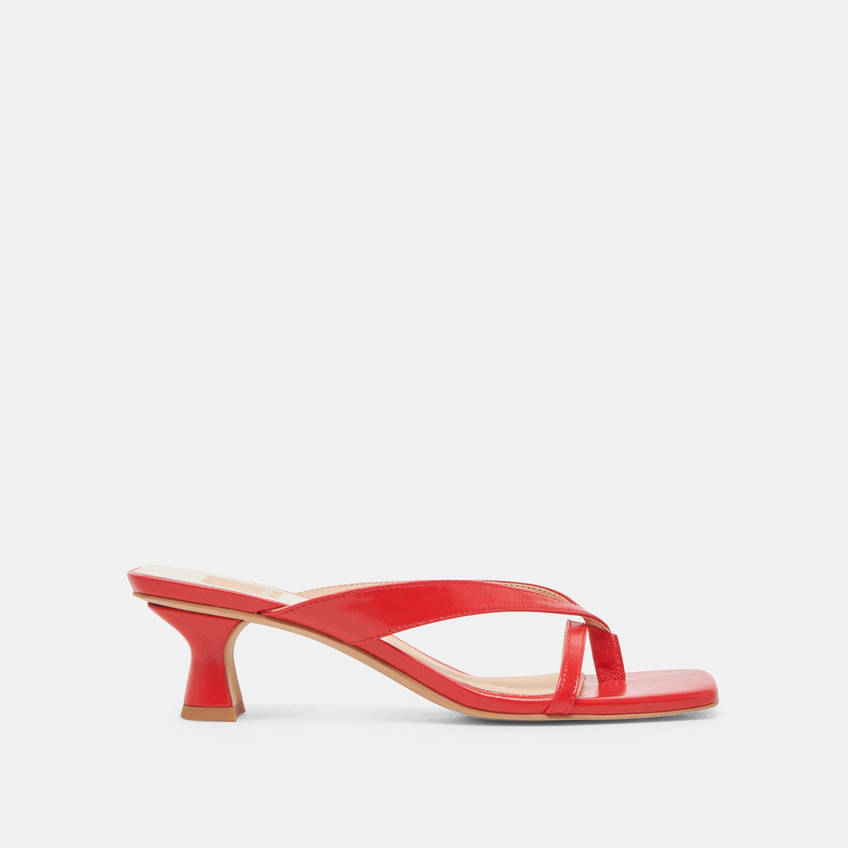 BREVEL HEELS CHILI LEATHER | Dolce Vita