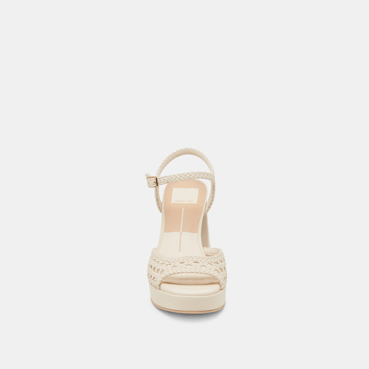 PEYTEN WIDE HEELS CREME WOVEN STELLA | Dolce Vita