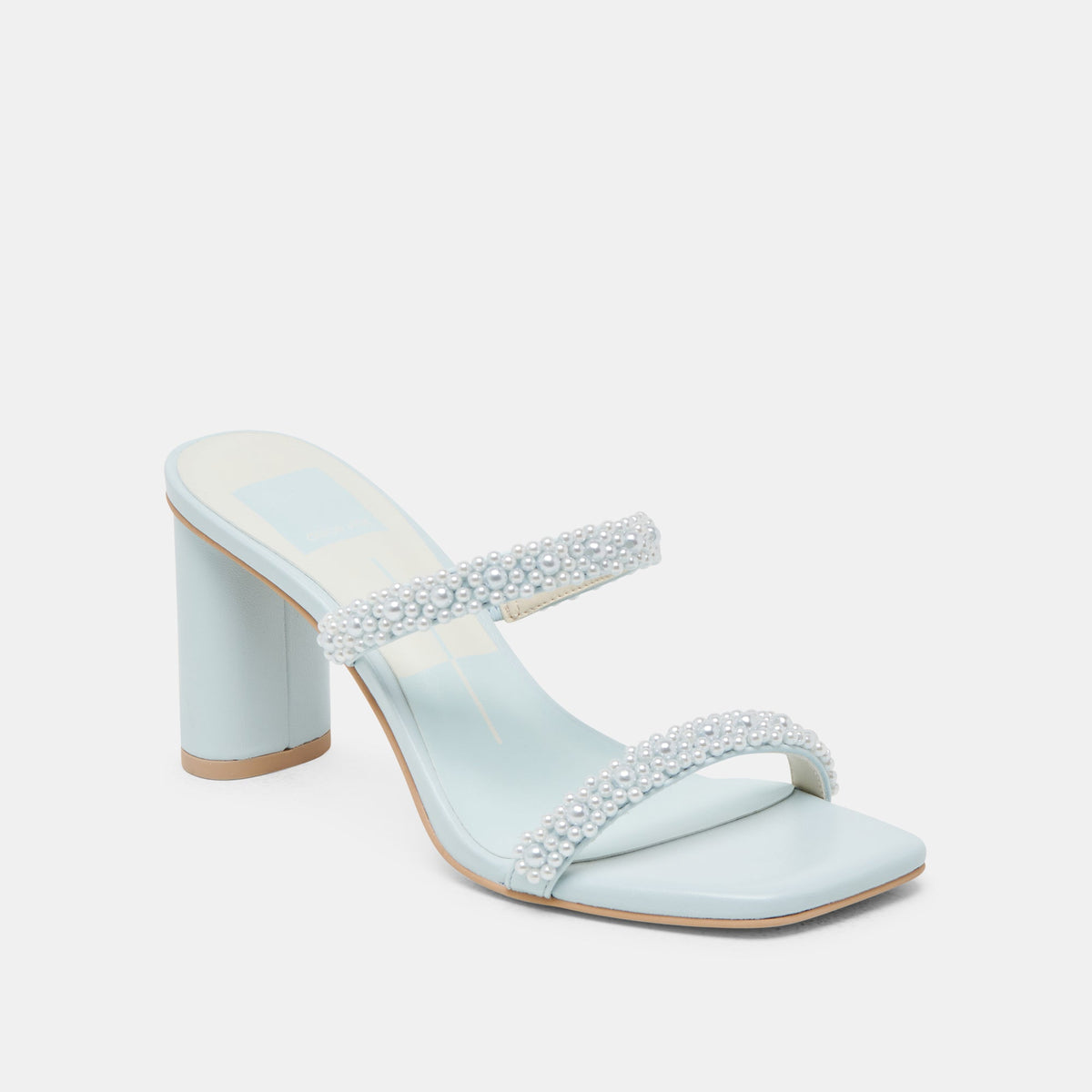 NOLAH PEARL HEELS ICE BLUE STELLA | Dolce Vita