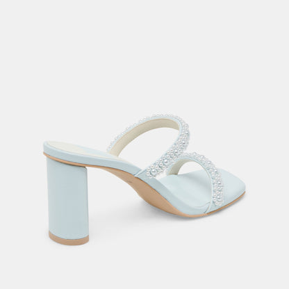 NOLAH PEARL HEELS ICE BLUE STELLA | Dolce Vita